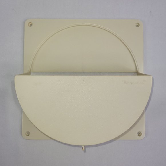 Tupperware Vintage Plastic Lid Organizer Screw On Wall - Picture 1 of 1